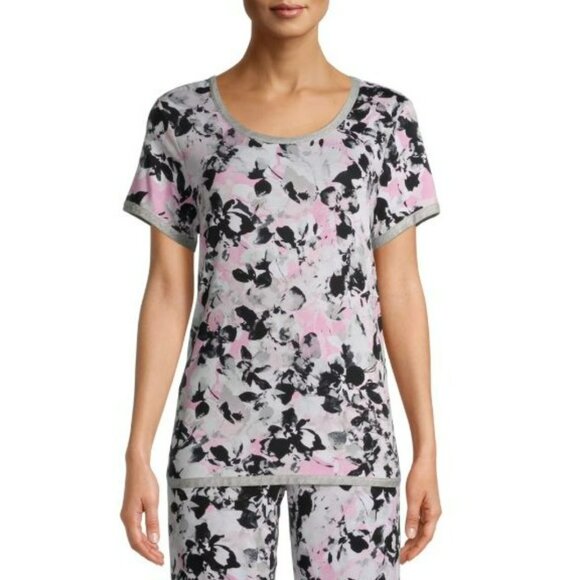 NWT Secret Treasures Women’s Large Short Sleeve Pullover Relaxed Fit T-Shirt - Picture 2 of 3